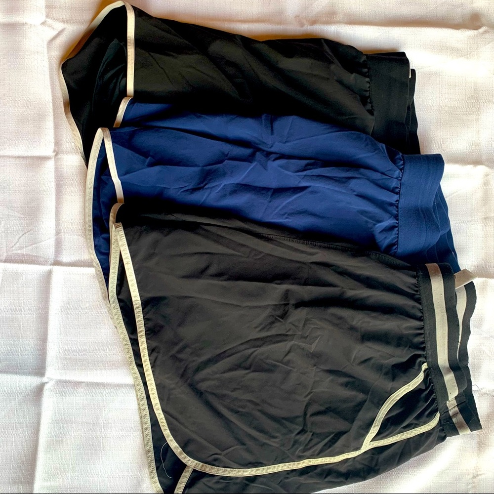 3 pairs of Livi from Lane Bryant shorts.